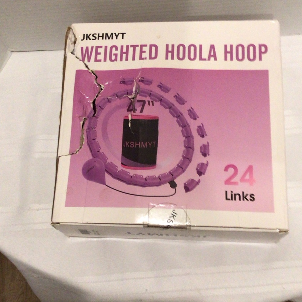 Purple Weighted Hoola Hoop